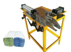 China YouYuan Pneumatic Sleeve Packing Hand Towel Making Machine 80dB factory