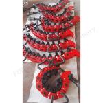35CrMo Wellhead Tools Safety Lifting Clamps 2 7/8'' To 36 1/8''