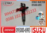 Diesel Common Rail Injector 095000-6993 For 4JJ1 8980116051 8-98011605-4