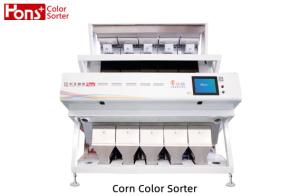 China 5 Chutes Maize Corn Grain CCD Color Sorter Intelligent factory