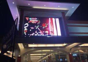 China AC265V 260W Outdoor Transparent Led Display IP66 Photoelectric For Window Facade factory