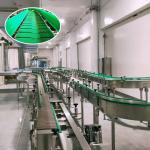 Food Industry Packaging Production Line Table Top Chain Belt Conveyor Design