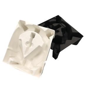 China Biodegradable Compostable Recycled Paper Tray White Moulded Molded Pulp Packaging factory