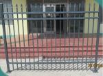 Customized Black Zinc Steel Metal Garrison Fence Panels Maintenance Free