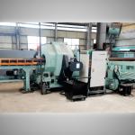 Carbon Steel Straight Pipe Flange Four Heads Welding Station PF4H-24M
