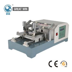China LCD Display Electronic Crockmeter , Leather And Textile Crocking Meter factory