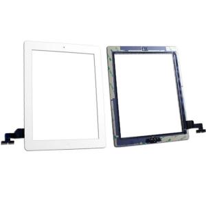 China iPad 2 Touch Screen Glass Digitizer+ Home Button Assembly White factory