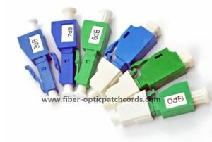 China LC/APC Fiber Optic Attenuator Plastic Housing For Testing Equipment Female To Male LC Attenuatr factory