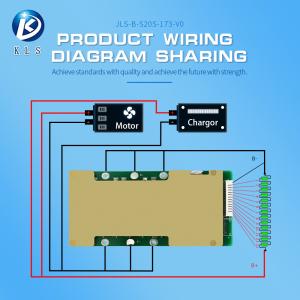 China Customized BMS Board For E-Bike Two Wheeler 10S - 17S 54V 70A Lithium Ion Battery Pack factory