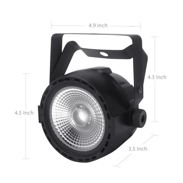 Par 64 30W led cob par uv stage light