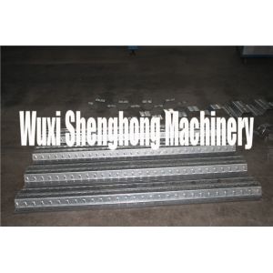 GI Steel Metal Deck Roll Forming Machine With Movable Control Box