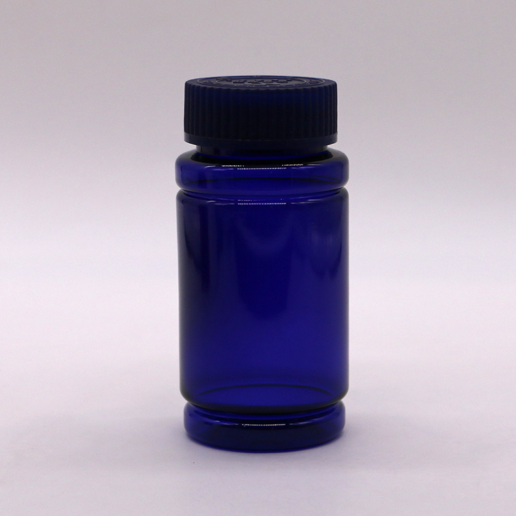 Child Resistant Lids PET Bamboo Shape Plastic Bottle for Pill Capsule Tablet Medicine Supplement