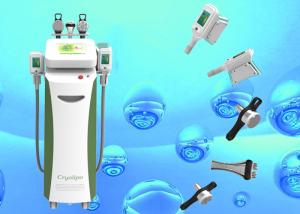 China 5 handles Cryolipolysis+Cavitation+RF Multifunction Machine(you can do the whole body slimming and body rejuvenation) factory