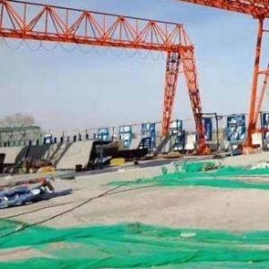 China Workshop Gantry Crane With Electric Hoist Truss Type Single Beam factory