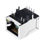 LPJE160HENL 1 Port RJ45 Jack Tab Down Green/Yellow Led Without Integrated