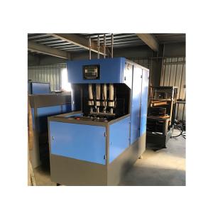 China LGB-4-15 Semi Automatic Pet Blow Molding Machine for Easy Operation in Food Beverage factory