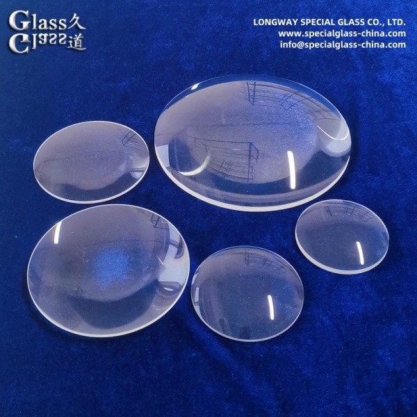 Large Diameter Optical Borosilicate Magnifying Glass For Wide-Area Led Illumination