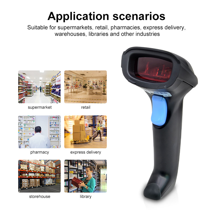 K-211 1d Wired Barcode Scanner MSI Code 93 Reader Handheld