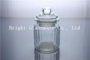 China Nice design luxury candy jar, storage jar with lid factory