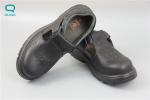 Black Leather ESD Safety Shoes