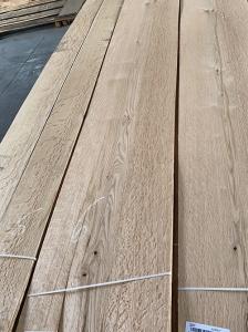China Cabinet Interior Rustic White Oak 2mm Wood Veneer D Grade Medium Density on sale