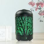 7 Color Changing 100ml Metal Aroma Diffuser For Home