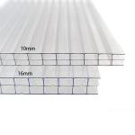 6mm 10mm 16mm Bronze Polycarbonate Sheet Light Transmission 80%