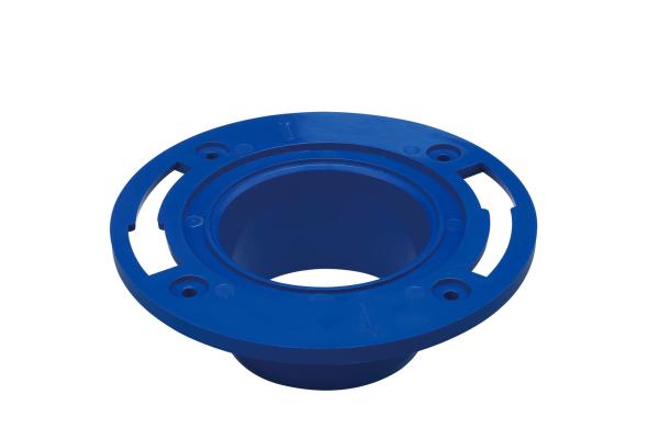 Dark Blue 3 Inch / 4 Inch Toilet Seal Flange PP Material For Toilet Seat