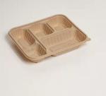 Biodegradable Disposable Rice Husk Fiber Lunch Box Compostable Takeaway
