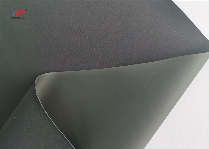 Waterproof PU Warp Knitted Nylon Spandex Fabric High Elastic Protect