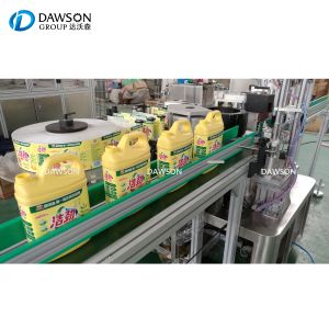Customize Hex Bottle Labeling Machine Multiple Sides Bottle Sticker Square