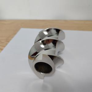 China Custom Twin Screw Extruder Parts Twin Screw Elements Meshing Block 600rpm factory