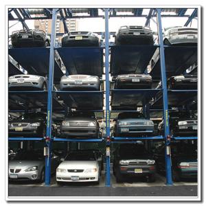 China 3 level parking lift Garage car stacking system factory