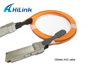 China 3.28FT 10G SFP+ Active Optical Cable , Active Fiber Optic Cable SFP-10G-AOC1M factory