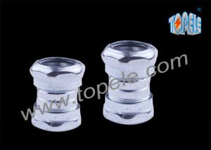 China Zinc Die Cast EMT Compression Coupling , EMT Conduit Fittings factory