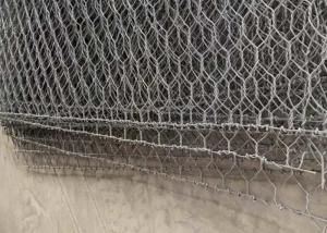 China Zinc Coating 220-240g/M2 Gabion Mattress 60*80mm Hole factory