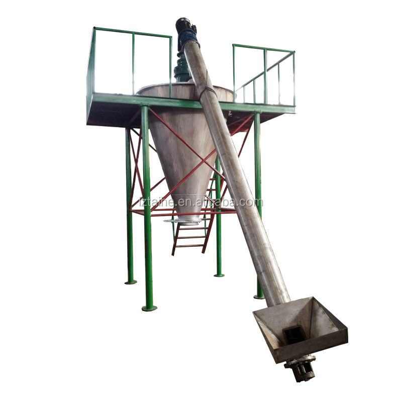 Double Spiral Cone Shaped Conical Twin Screw Mixer for Chemical Material Processing