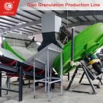 Chicken Manure Cow Dung Disc Granulator Organic Fertilizer Production Line