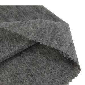 China 150cm Width Embroidered Polyester Nonwoven Adhesive Fusible Interlining for Clothing factory