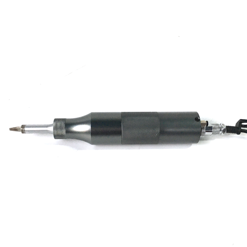 35khz Ultrasonic portable cutter for plastic and fabric PE PVC PP PC material 220V