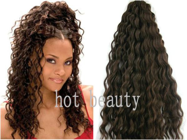 Deep Wave Indian Non Remy Human Hair Weaving Nautral Color OEM ODM