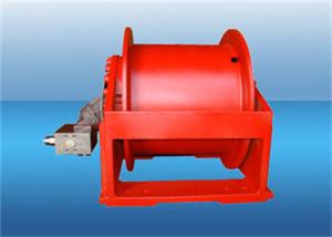 China Customized 30 KN Hydraulic Rope Winch Red Color For Mining factory