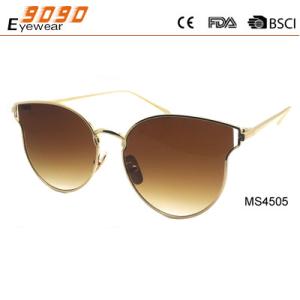 China Classic culling fashion metal sunglasses ,UV 400 Protection Lens, suitable for men and women factory