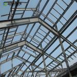 Large Span Prefabricated Steel Warehouse High Strength Steel ISO Certified