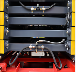 New Arrive 10 m 12 m Mobile Elevated Hydraulic Scissor Jack Lift Table for Aerial Work