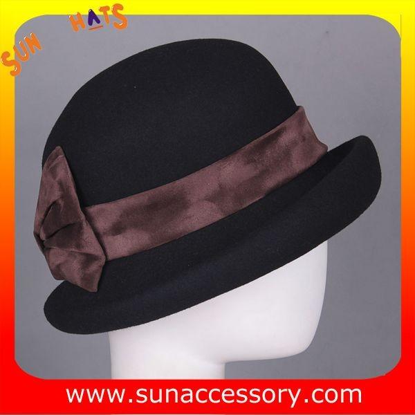 6811147 Sun Accessory customized winner fashion 100% Australia wool felt hats,
