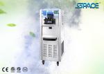 40L 3 Flavor Commercial Soft Ice Cream Maker , Ice Cream Machine For Business