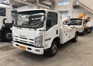 China Min. Speed of steel cable 4.5m/min Road Wrecker Truck 1 Year Warranty 4x2 drive factory