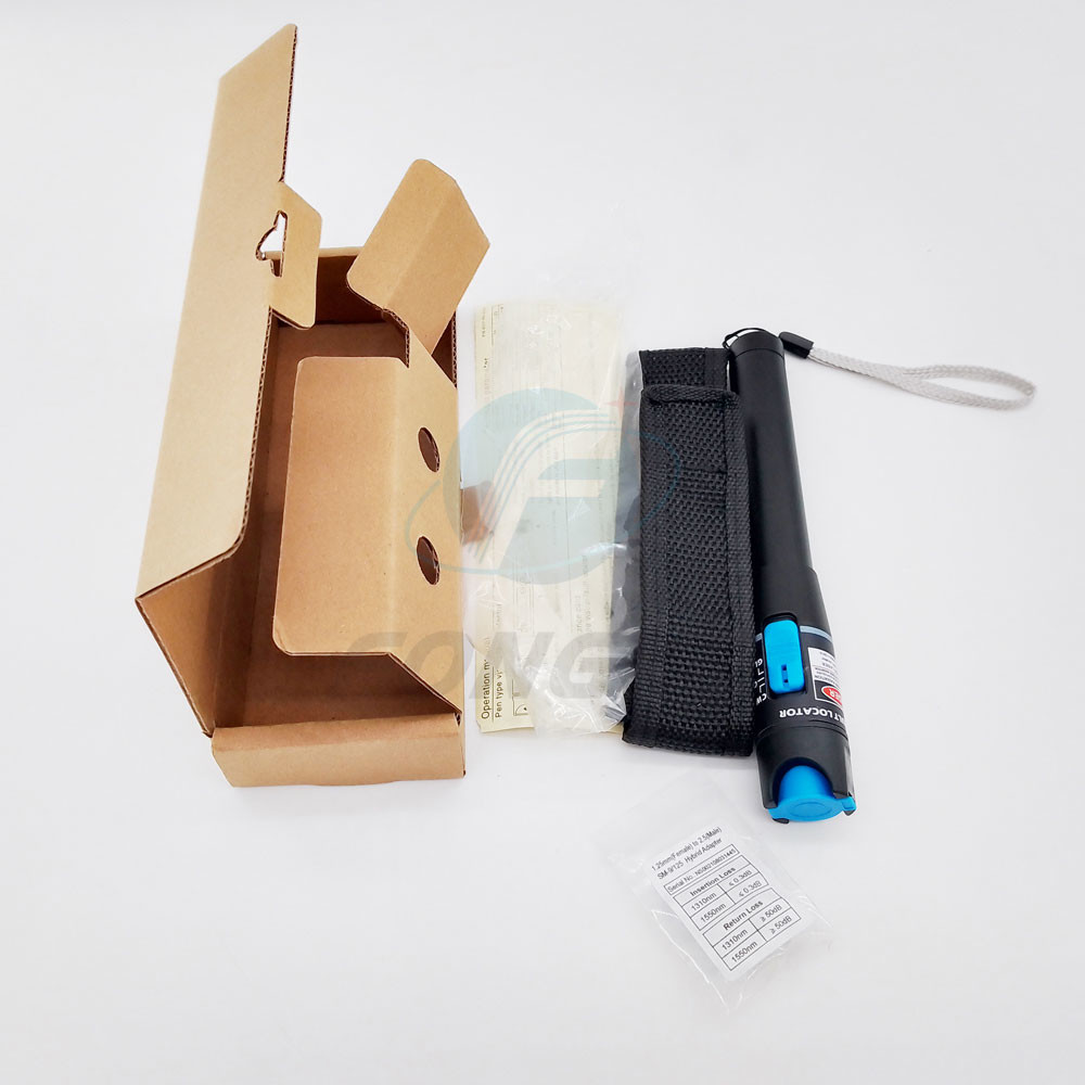 FP LD Fiber Optic Cable Red Laser VFL Visual Fault Locator Pen 3D 650nm 10mw 8-10KM