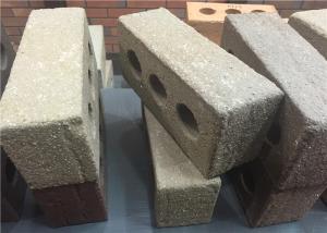 China Multi Holes White Brick Veneer , Brick Facade Exterior Wall 210x100x65mm factory